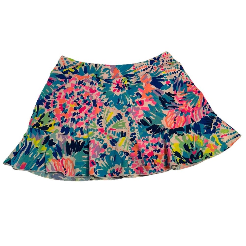 Lilly Pulitzer Ladies Sz S Tennis Golf pickleball skort Stretch pull on - Picture 2 of 7